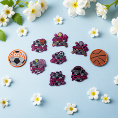 Custom Gliter Embroidery Patch