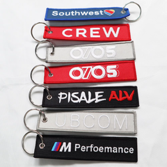 Custom Branded Keychain - Embroidery Keychain