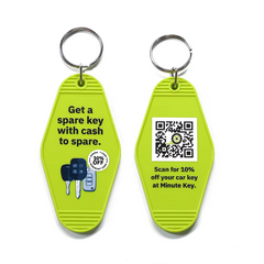 Custom Plastic Keychain