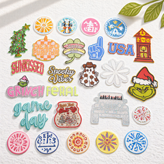 Custom Holiday Hat Patch