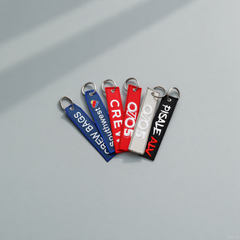 Custom Branded Keychain - Embroidery Keychain