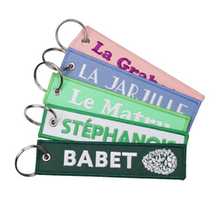 Custom Embroidery Keychain
