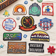 Custom Club Embroidered Patch