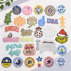 Custom Holiday Hat Patch