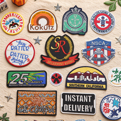 Custom Club Embroidered Patch