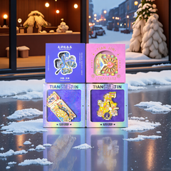 Customized City Magnetic Metal Souvenir Gift Box