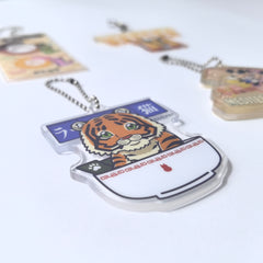 Custom acrylic keychain